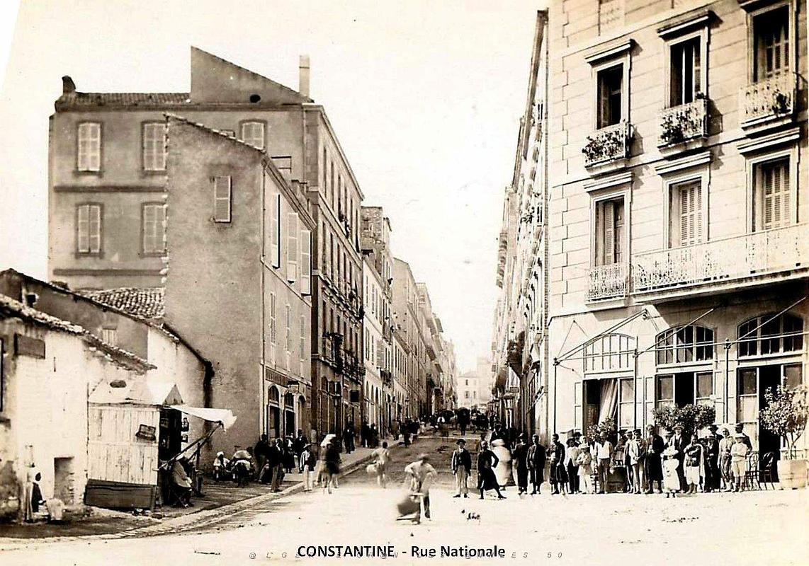 1424- Constantine - Rue Nationale prise d'El-Kantara.jpg